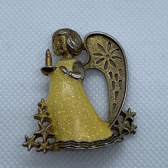 ESTARL Angel Brooch 2003-2006 Signed - Picture 2 of 4